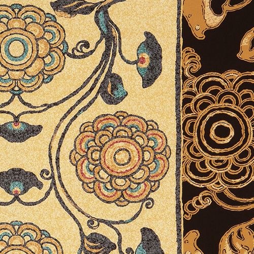 112 和音【箱入】花氈 ベージュ | ふろしき むす美 オンライン